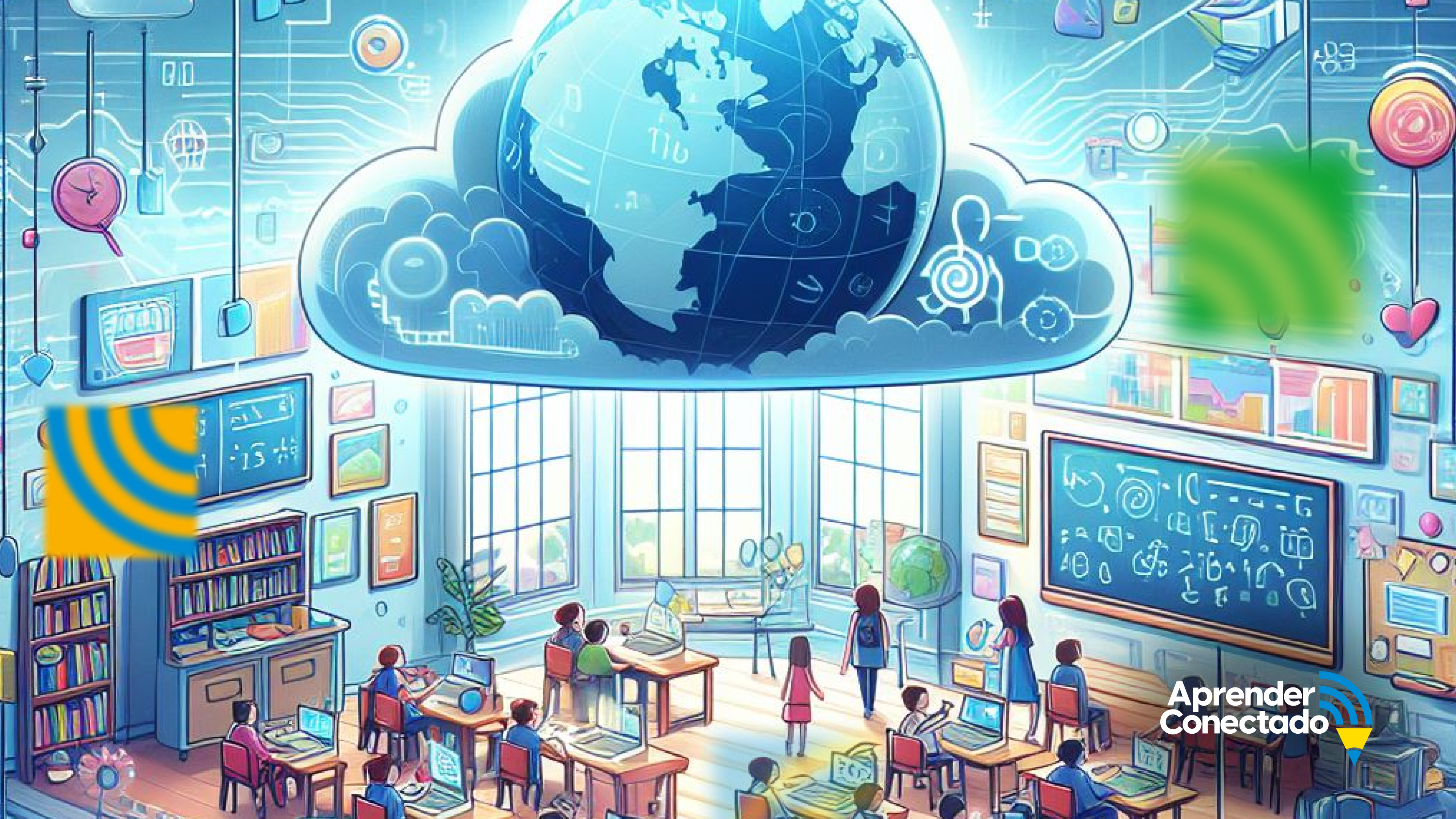 Conhecimento na nuvem: impulsionando a educação em rede nas escolas conectadas